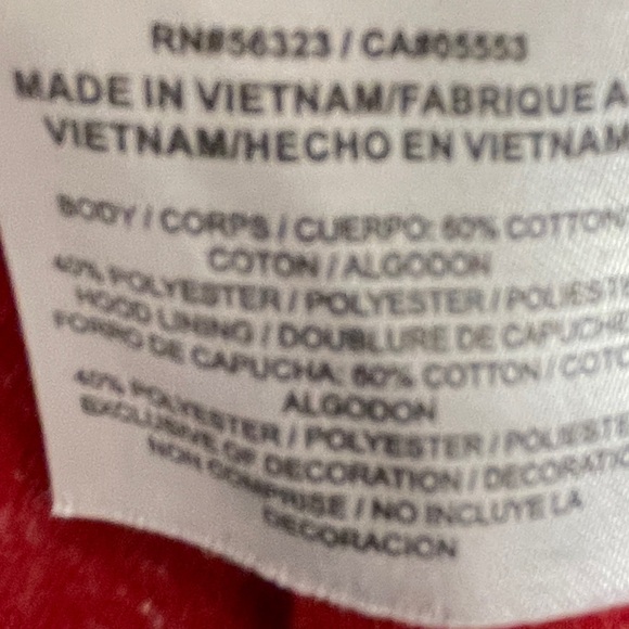 Atlanta Falcons Nike ❗️NFL Full Zip Jacket Hoodie Women’s Medium Heather Red - Picture 6 of 7